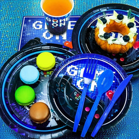 TabreMstr video game party napkins for quick hand wipes and spills