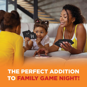 Taco vs Burrito game in action during a family night