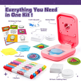 Tacopet Sticker Maker foam pads help create soft texture layers
