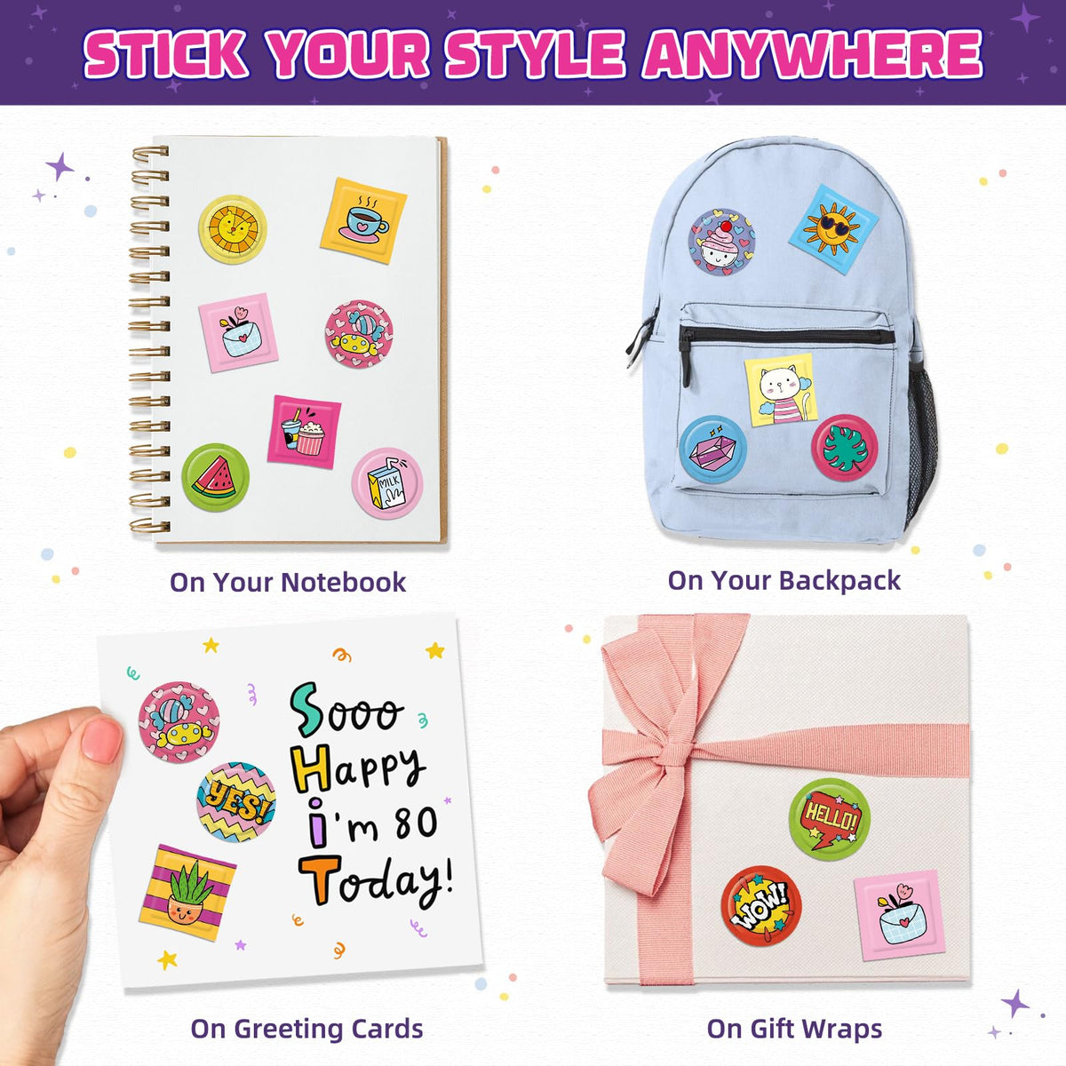 Tacopet Sticker Maker portable kit is mess-free and great for travel