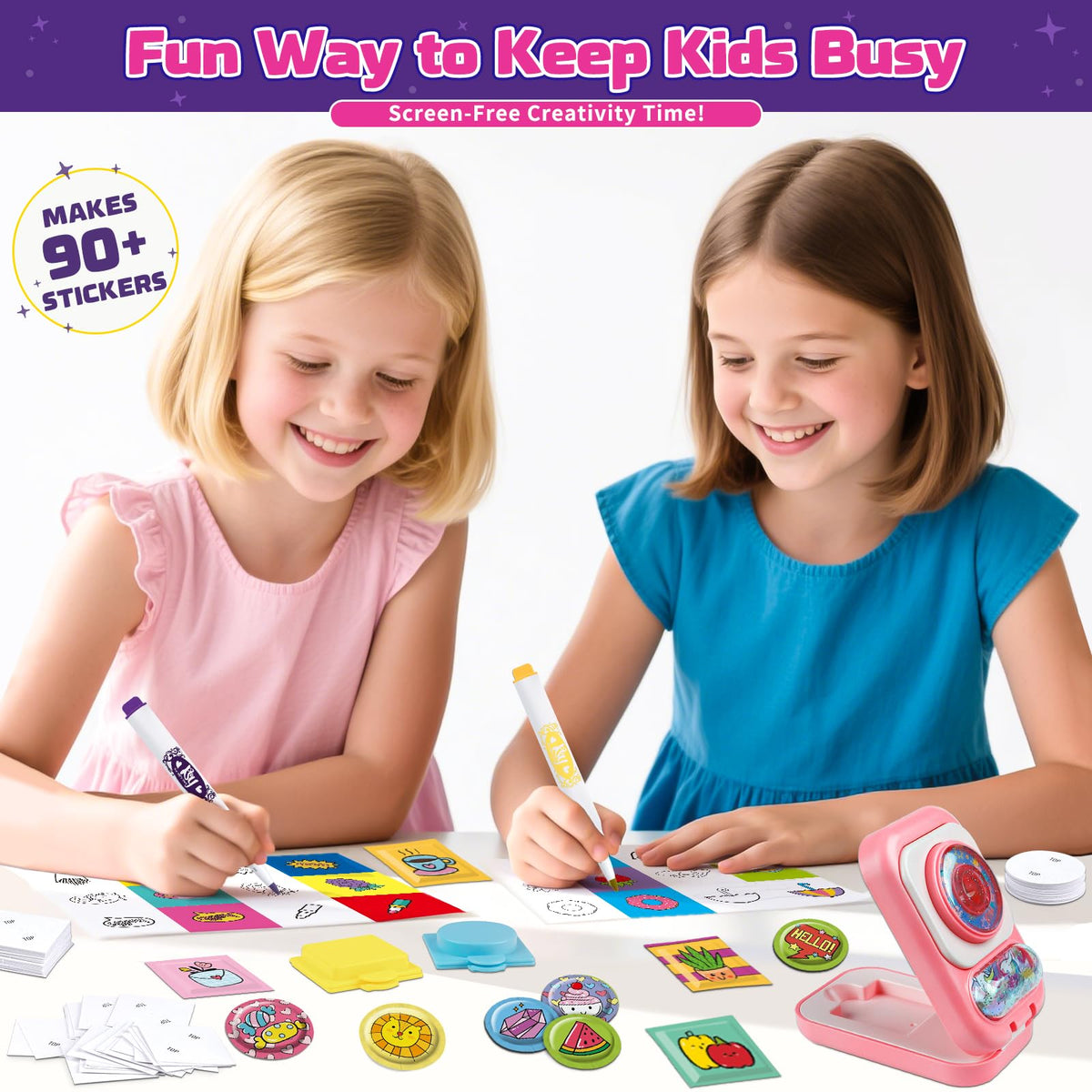 Tacopet Sticker Maker press device delivers smooth, precise sticker shaping