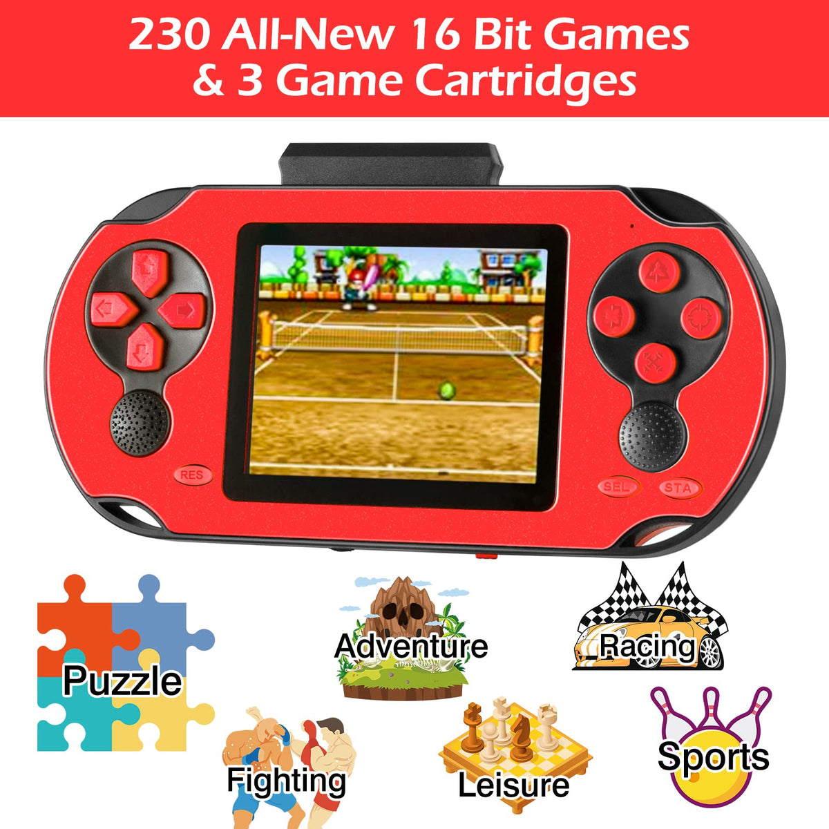 TaddToy handheld side view highlighting compact, kid-friendly design