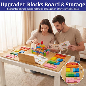 Tademis baseplate table shelf area holds manuals and devices within reach.