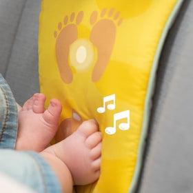 Taf Toys music and light unit activates with baby kicks for cause-and-effect learning