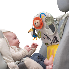 Taf Toys musical car seat toy for rear-facing babies encouraging interactive play on car trips