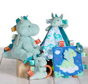 Soft, machine-washable Dragon lovey delivers easy care and comforting companionship.