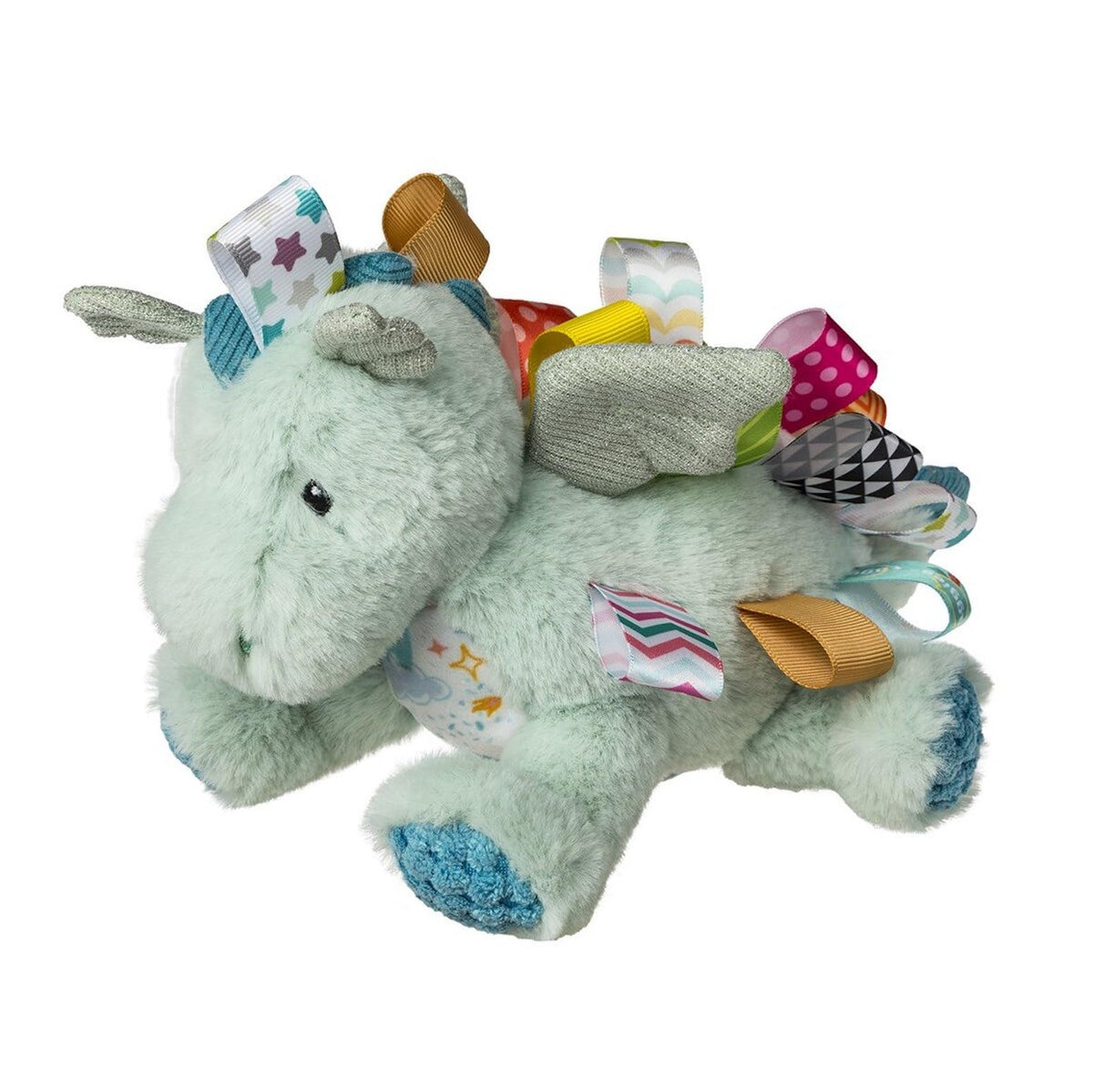 Taggies Drax Dragon 9-Inch Stuffed Animal with Sensory Tags – Premium ...