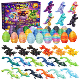 TAHAVICE dragon egg exterior display shows vibrant colors for desk decor.
