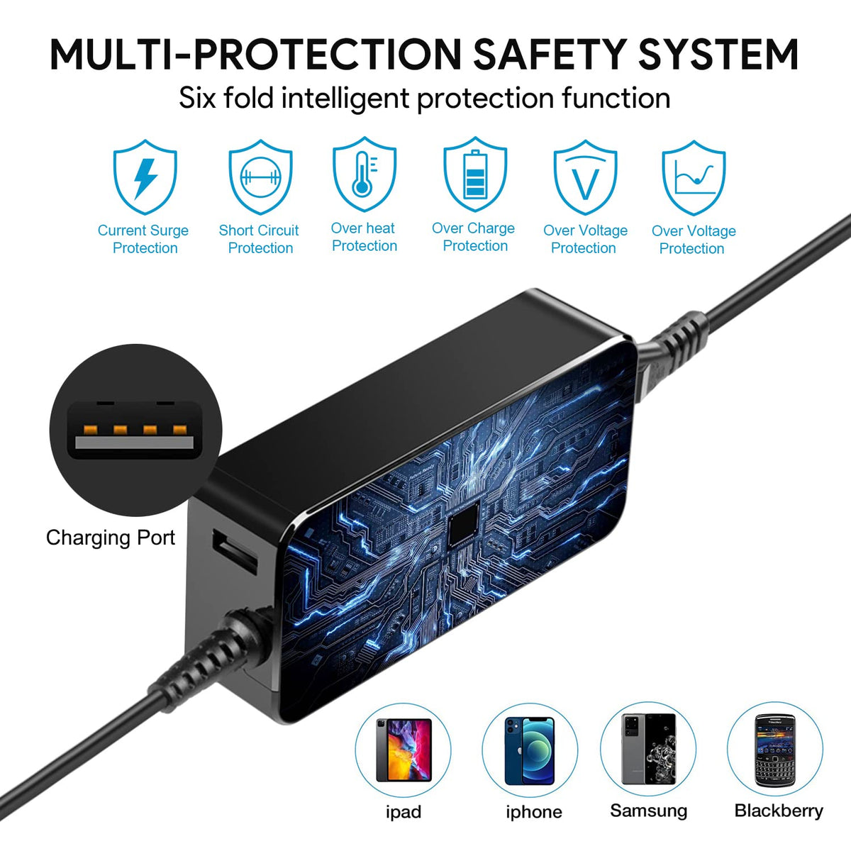 TAIFU Mavic Air 2S charger with 5V USB port for accessories