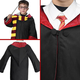 Taikuray Wizard Costume wand with shimmering tip for magical play.