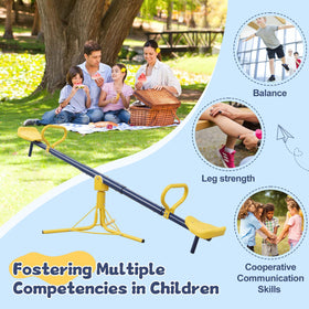 TAILERNRUYE versatile indoor/outdoor seesaw suitable for balcony, yard, or playroom.
