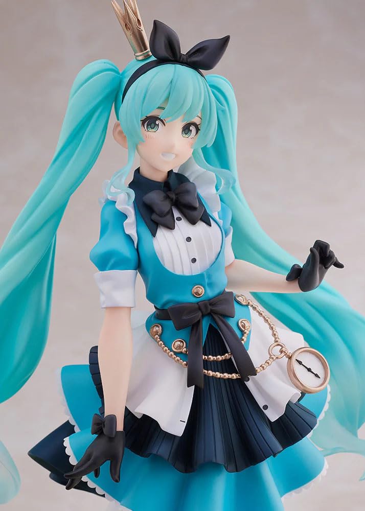 Base stand included with Taito Hatsune Miku Princess AMP Figure Alice ver