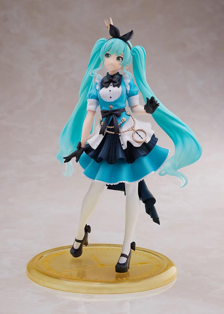 Dress detail on Taito Hatsune Miku Princess AMP Figure Alice ver