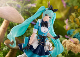 Pose angle option for display with Taito Hatsune Miku Princess AMP Figure Alice ver