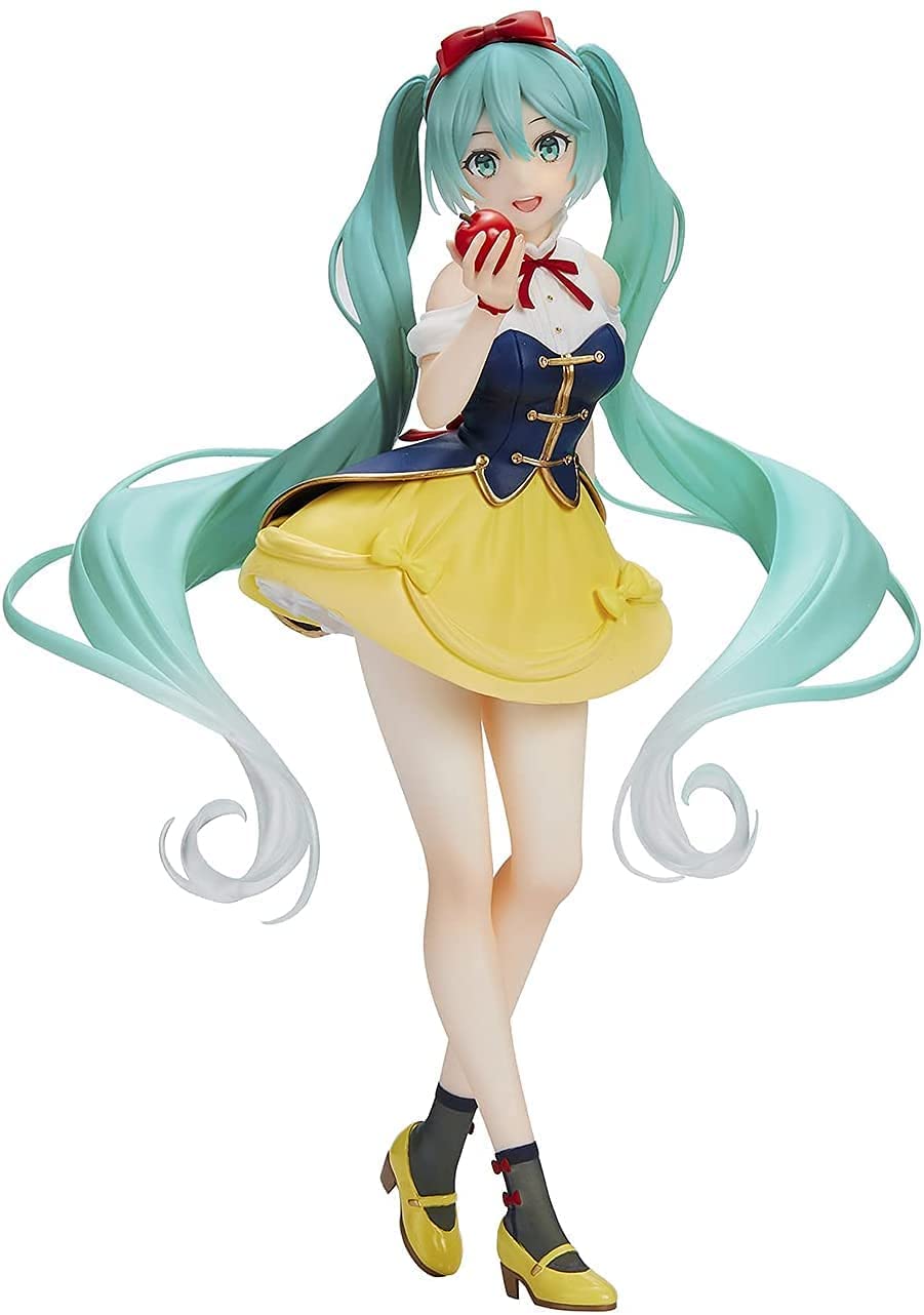 Taito Hatsune Miku Wonderland Snow White figure for vibrant display.