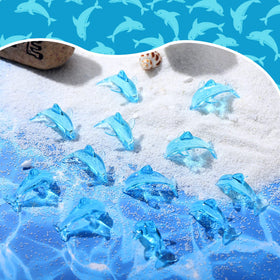 Taiyin realistic-design dolphins add a charming nautical accent to desserts and treats.