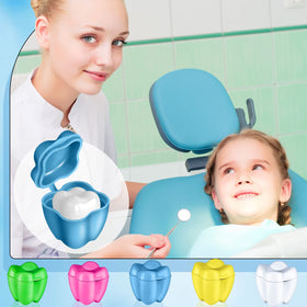 Taiyin tooth saver box blue makes visits friendlier and travel easy.