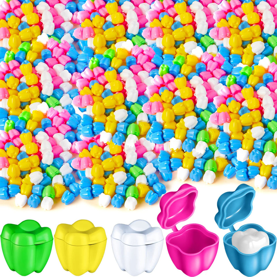 Taiyin tooth savers box in pink helps kids save lost teeth with a cute reward.