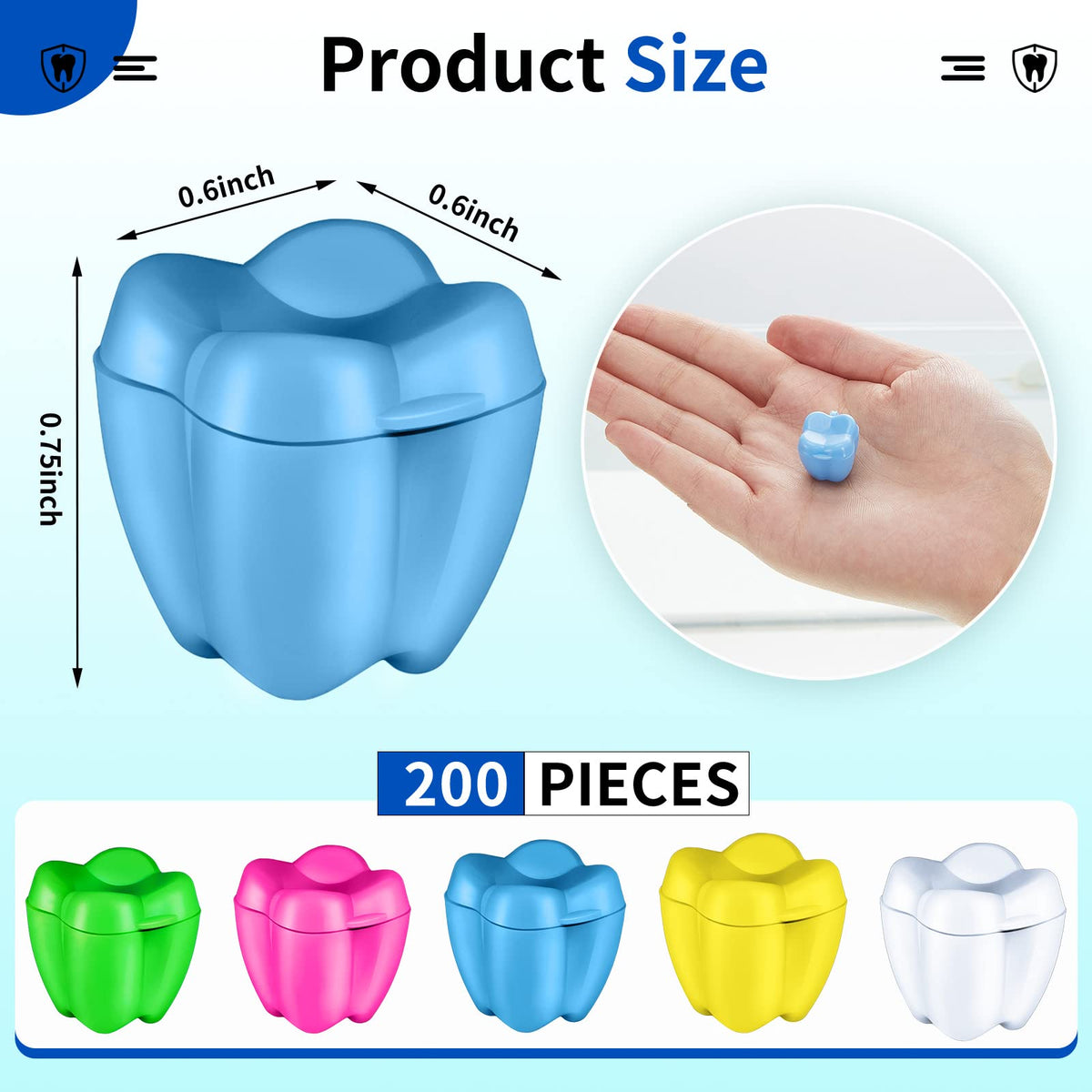 Taiyin tooth savers box in yellow makes classroom prizes and playful reminders.