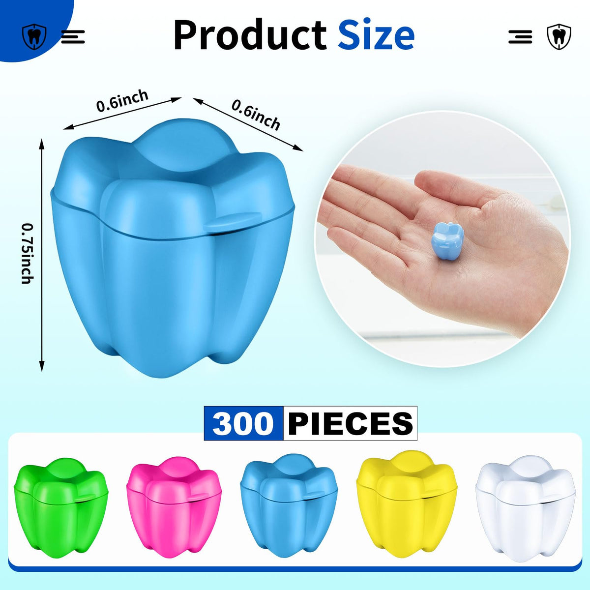 Taiyin yellow tooth savers box, bright classroom reward option