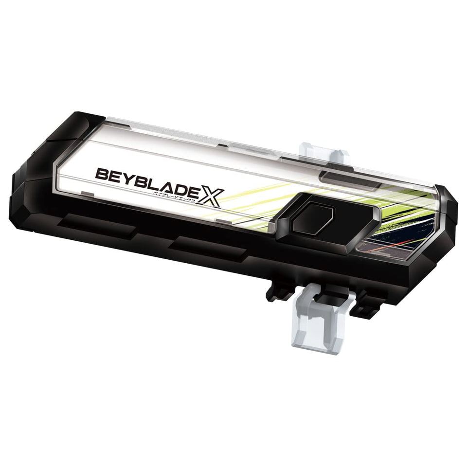 Takara Tomy Beyblade X BX-09 Beyblade Pass main image highlights speed and power tracking in battles.
