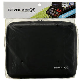 Main unit and bay code card of TAKARA TOMY Beyblade X BX-25 Gear Case set contents