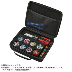 Durable urethane partition detail in TAKARA TOMY Beyblade X BX-25 Gear Case protects gear during transport