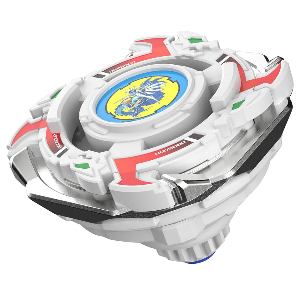 Takara Tomy Beyblade X Dragoon Storm blade for high-speed reverse-spin battles.