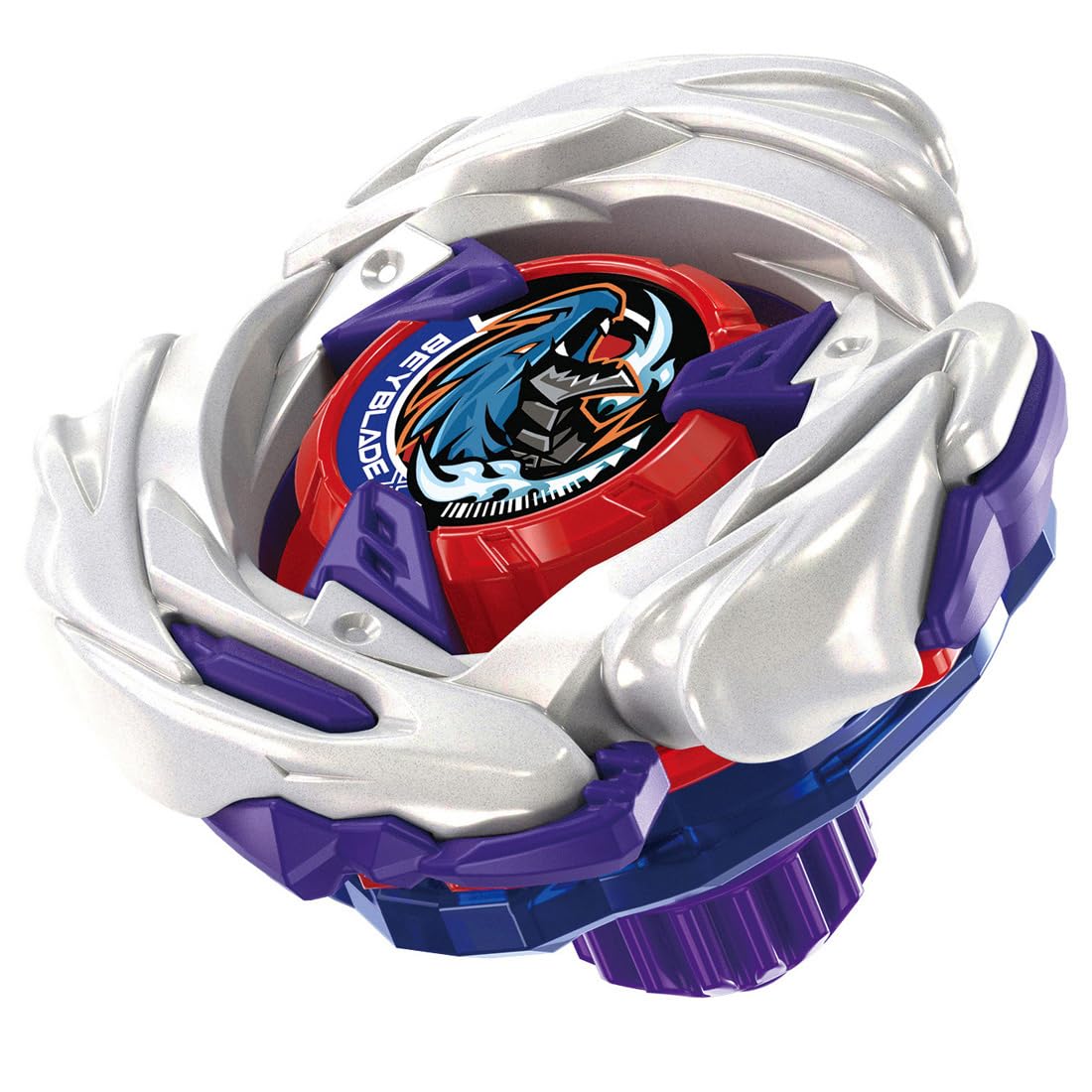 Takara Tomy Beyblade X Meteo Dragoon front view shows speed-ready design for battles