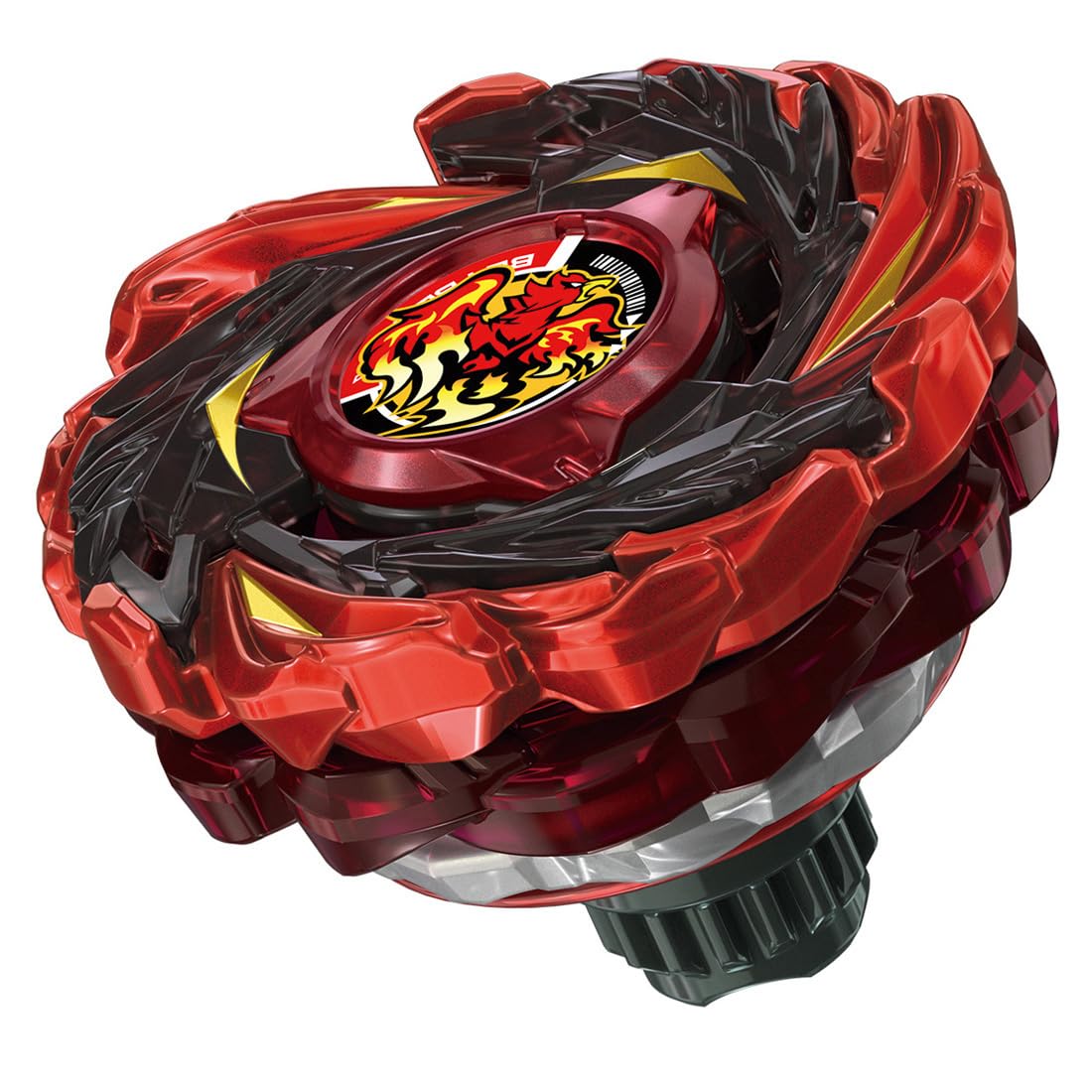 Takara Tomy Beyblade X Phoenix Flare front view highlighting centered defense