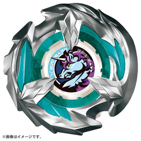 Takara Tomy Beyblade X Unicorn Sting packaging with booster contents.