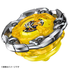 TAKARA TOMY Beyblade X UX-03 ball-bit with outer center of gravity for stable clashes.