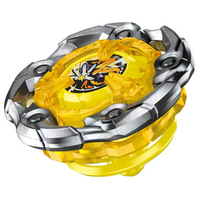 TAKARA TOMY Beyblade X UX-03 Wizard Rod blade shows speed potential in battles.