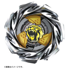 TAKARA TOMY Beyblade X Leoncrest ratchet detail demonstrates directional defense
