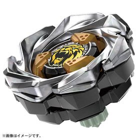 TAKARA TOMY Beyblade X Leoncrest side profile shows balanced perimeter weight