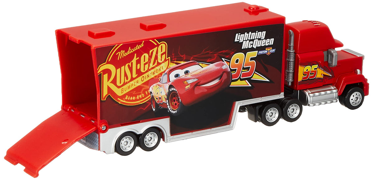 TAKARA TOMY Mack Disney Pixar Tomica – side view sparks imagination during playtime.