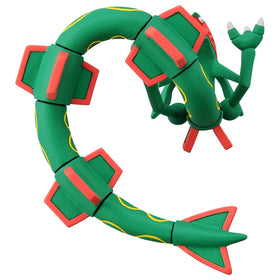 Takara Tomy Moncolle Rayquaza figure foot detail for stable standing