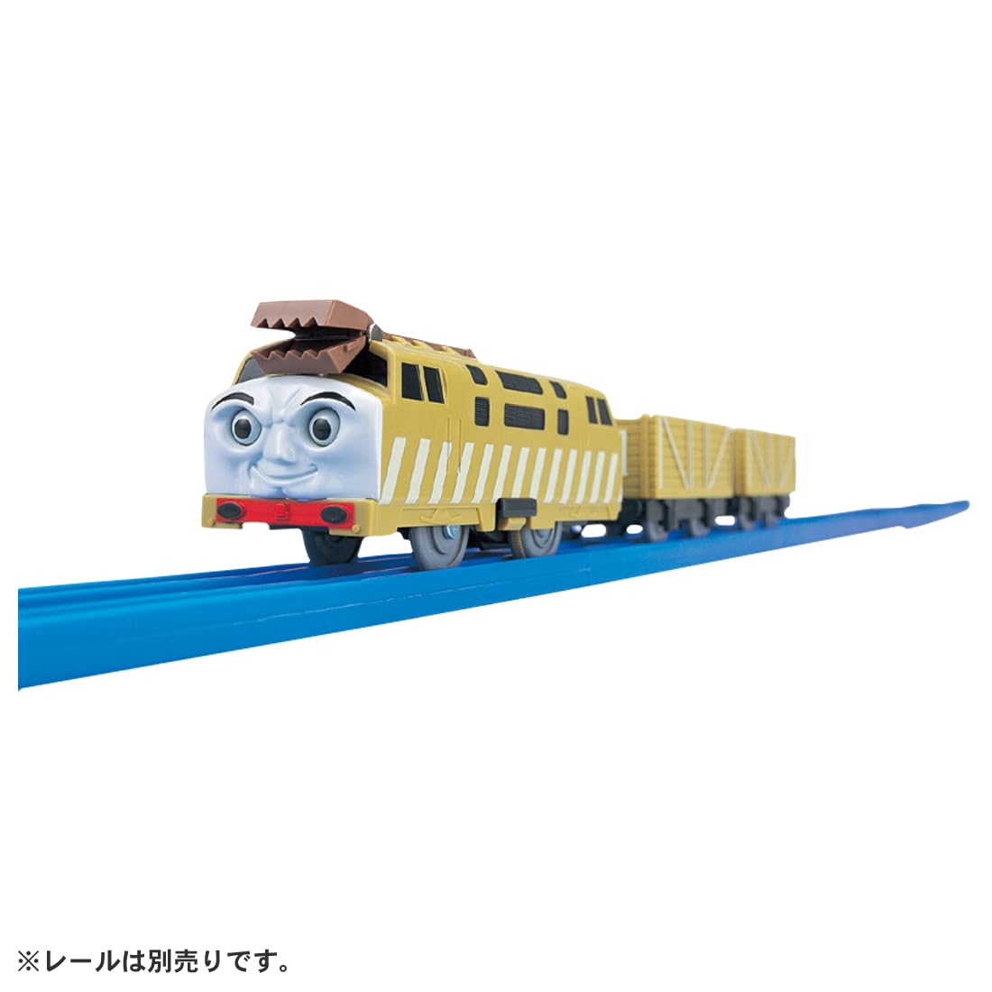 Takara Tomy Plarail Thomas Diesel 10 left side view with authentic detailing