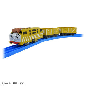 Takara Tomy Plarail Thomas Diesel 10 rear view for full model accuracy
