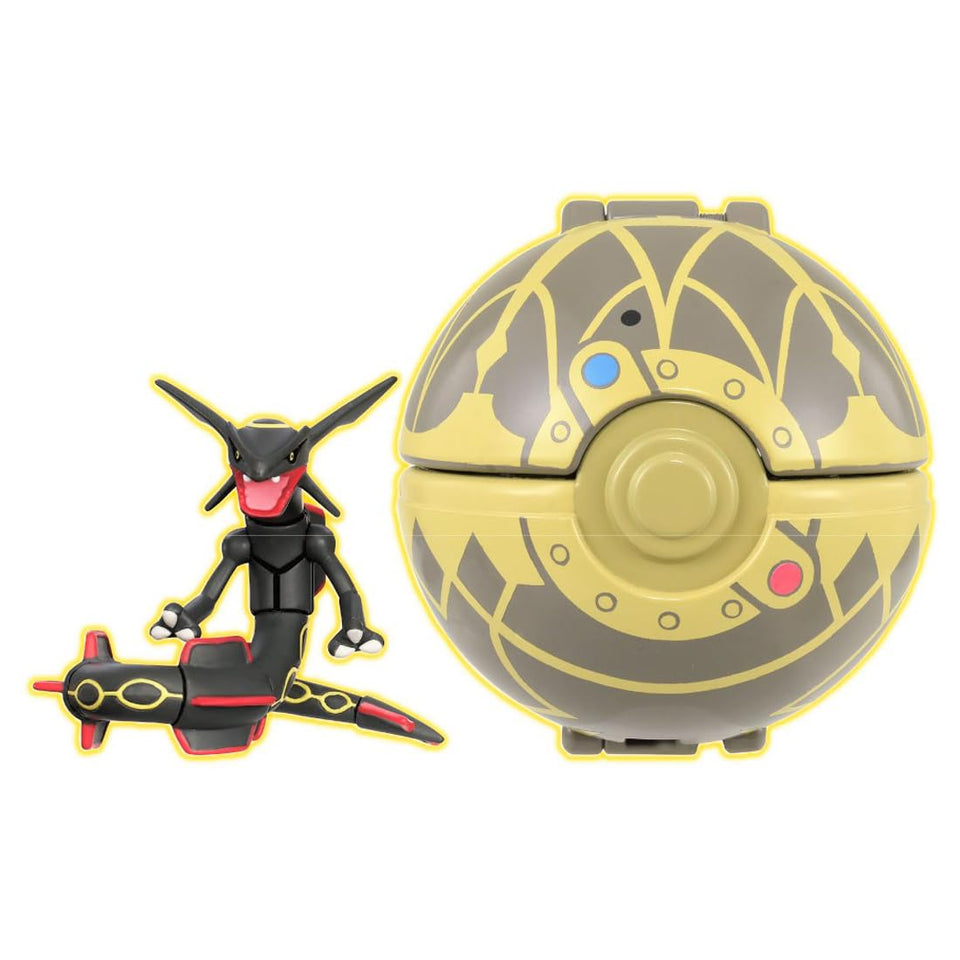 TAKARA TOMY Pokedelze Black Latios Ball, interactive play object for action-packed sessions.