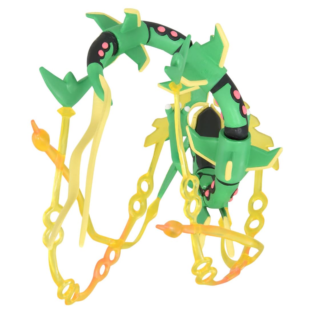 TAKARA TOMY Mega Rayquaza pose: dynamic silhouette for shelves