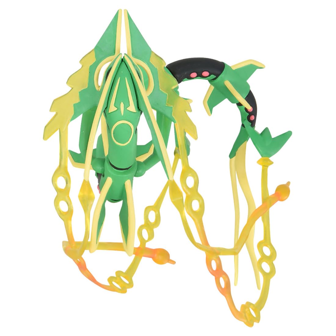 TAKARA TOMY Mega Rayquaza scale texture: tactile realism for collectors