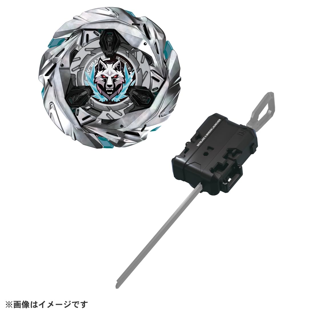 Takara Tomy Silver Wolf UX-08 gear detail featuring X-Dash compatibility.