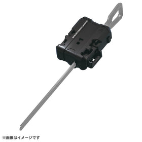 Takara Tomy Silver Wolf UX-08 top view emphasizing multi-metal blade edge.