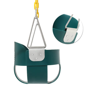 Take Me Away durable plastic seat with zinc-plated hardware for longevity.