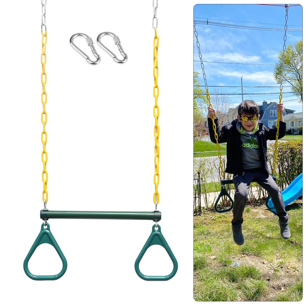 Take Me Away easy-install trapeze keeps backyard setup simple