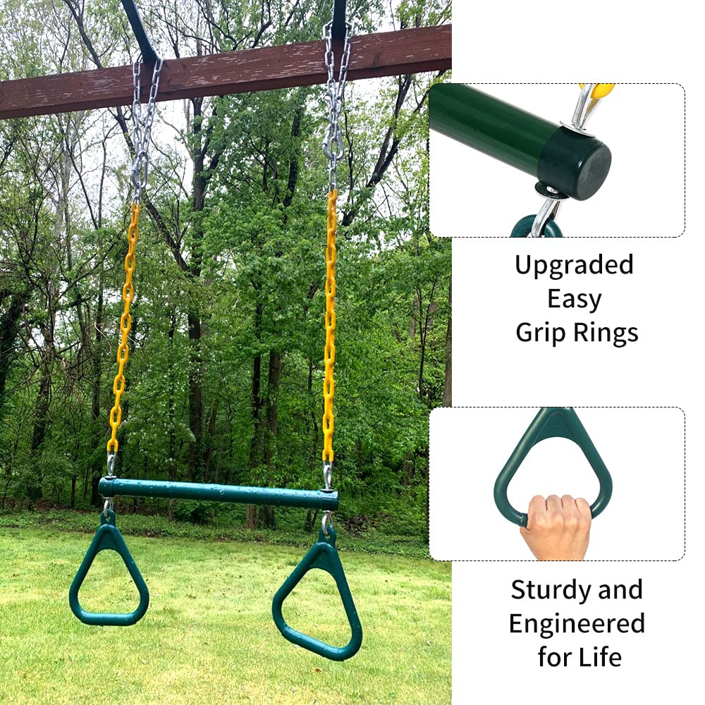 Take Me Away safety S-links prevent snagging clothing during play