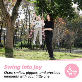 Take Me Away PE rings offer comfortable grip during swinging