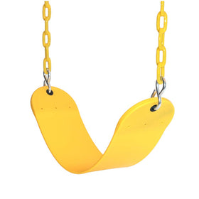Take Me Away swing seat 26.75 inches wide for roomy seating.
