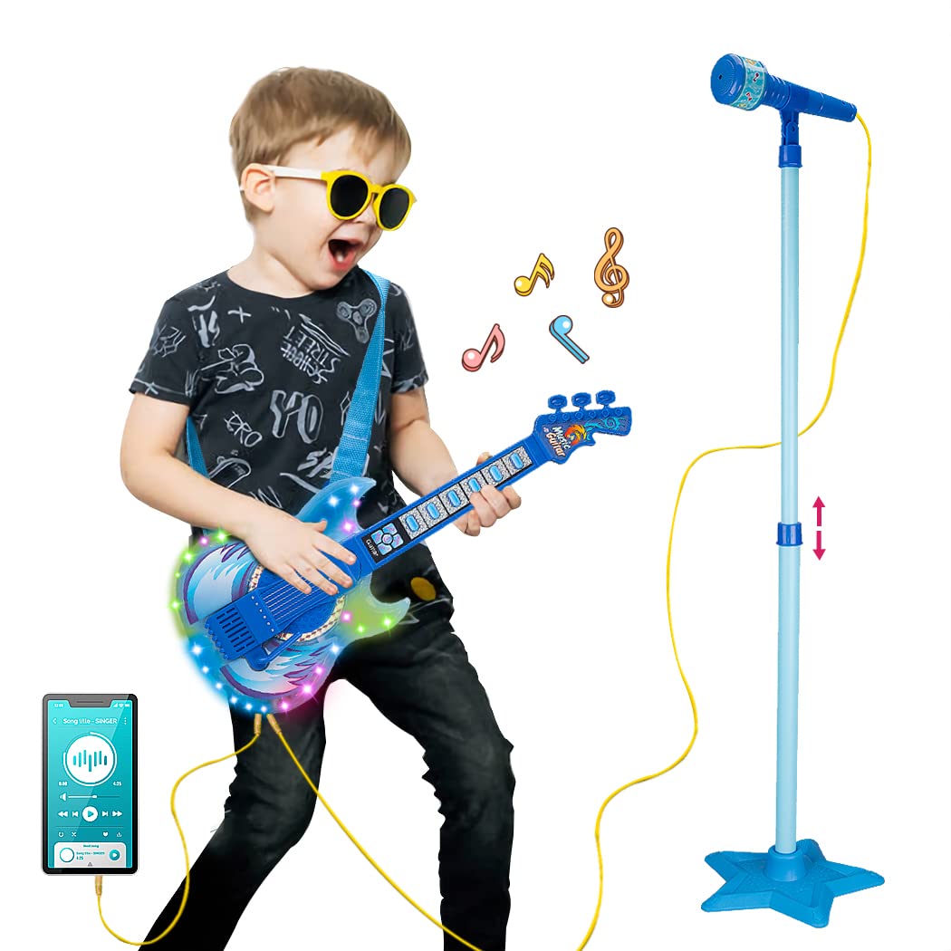 TAKIHON adjustable microphone stand for aspiring singers